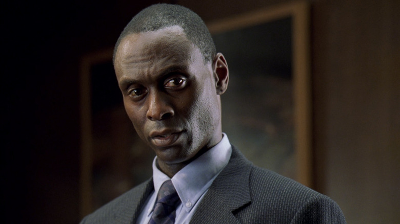 Lance Reddick as Lt. Daniels in "The Wire"