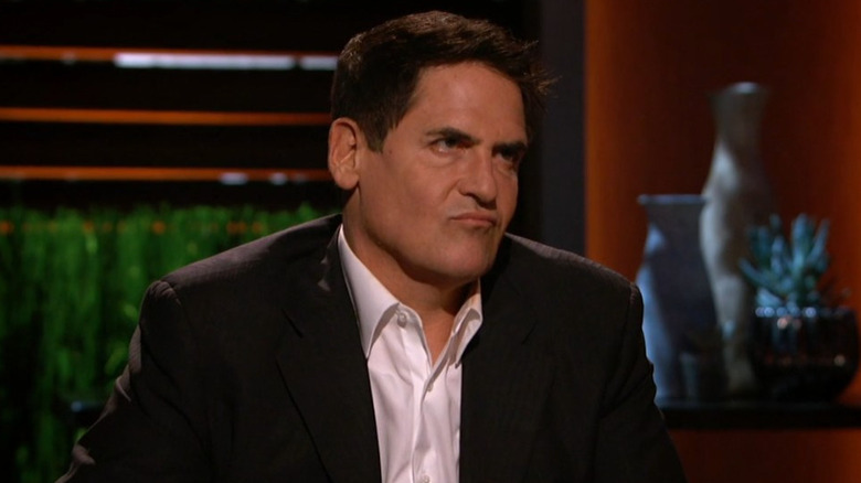 Mark Cuban annoyed