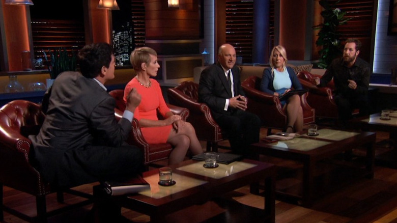 Mark Cuban and Chris Sacca arguing