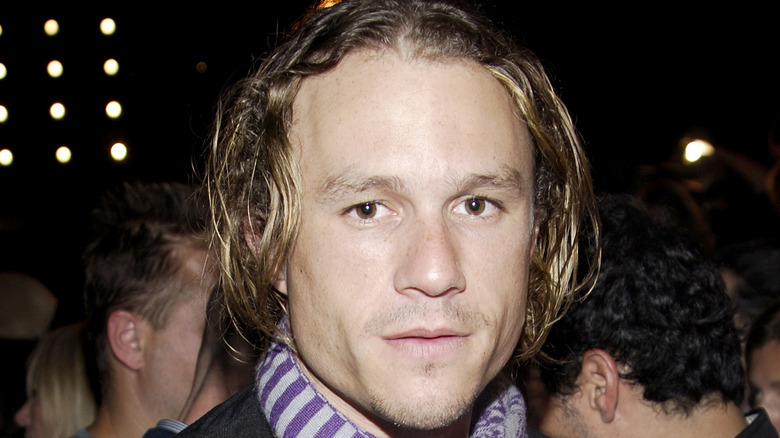 Heath Ledger at premiere