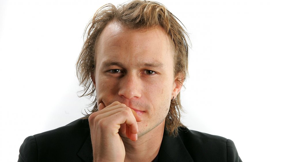 Heath Ledger in a photo shoot before his untimely passing