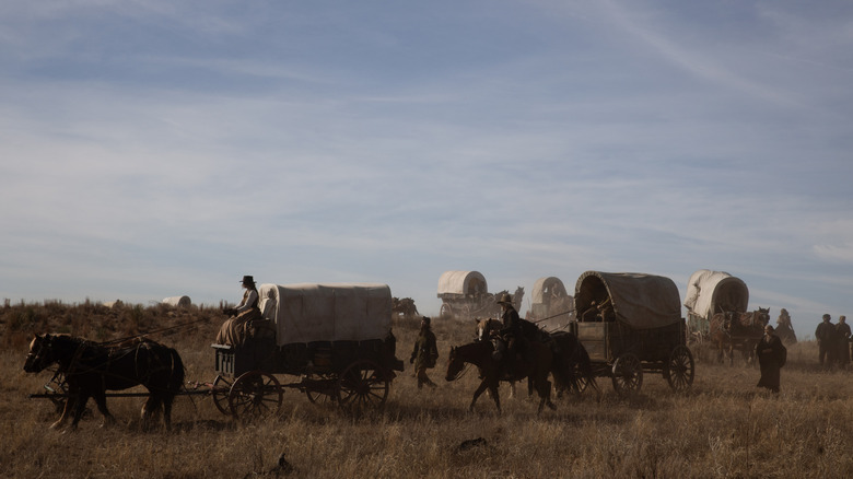 A caravan sets out