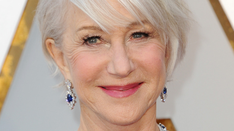 Helen Mirren on the red carpet