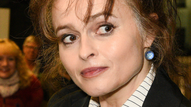 Helena Bonham Carter Smiling