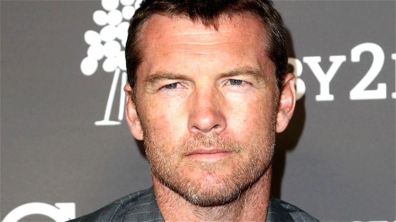 Sam Worthington posing