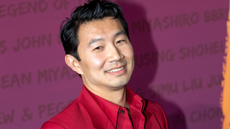 Simu Liu smiling