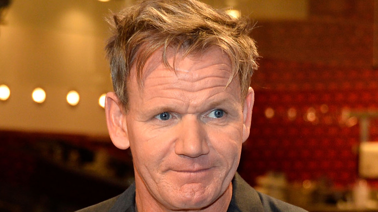 Gordon Ramsay glaring