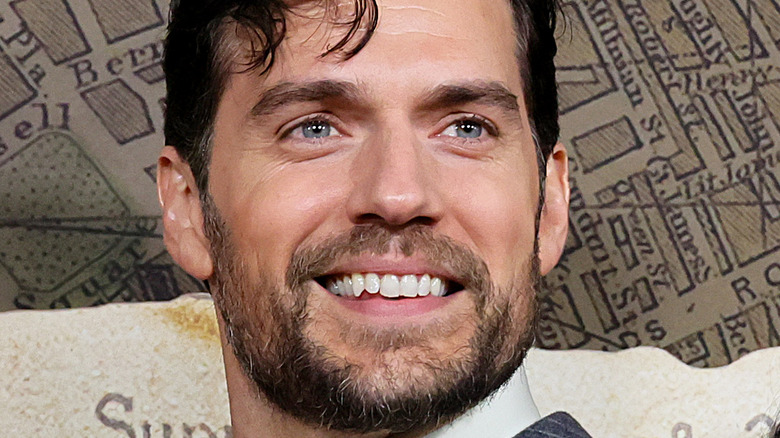 Henry Cavill smiling