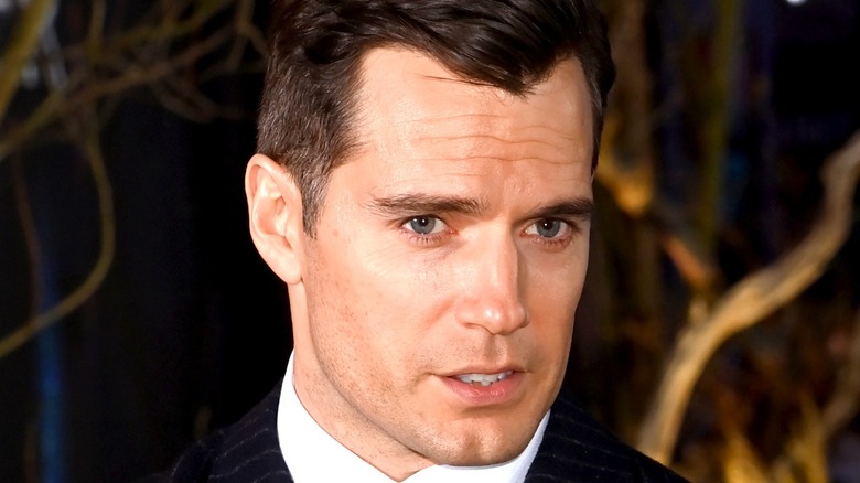 Henry Cavill Pinstripe Suit