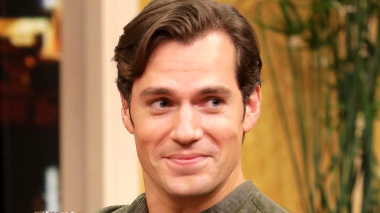 Henry Cavill smiling