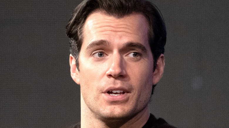 Henry Cavill talking