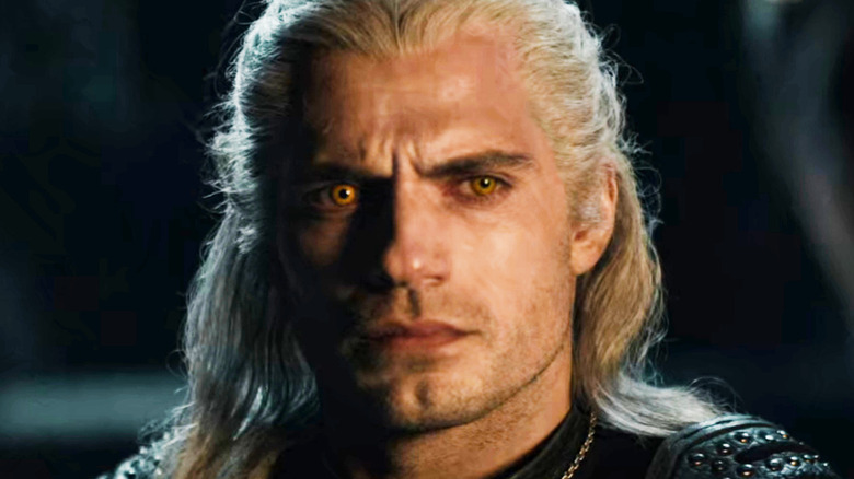 Henry Cavill Geralt yellow eyes