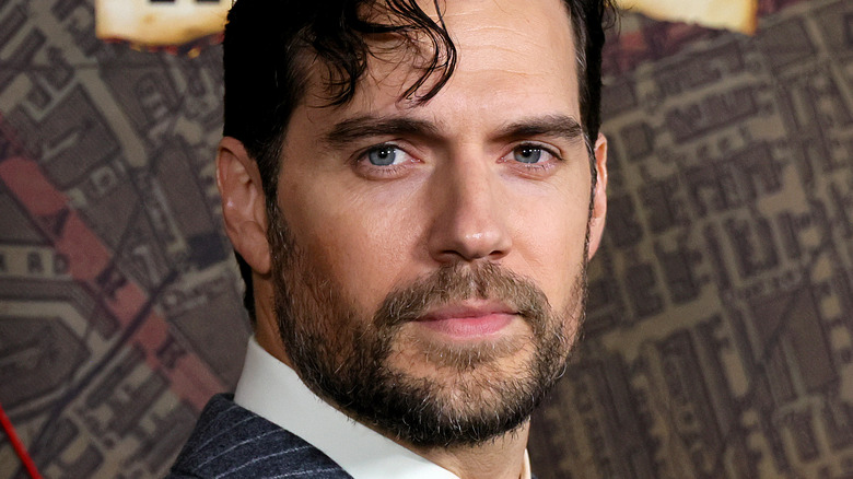 Henry Cavill smoldering