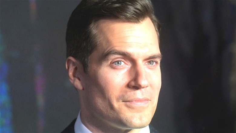 Henry Cavill short hair suit