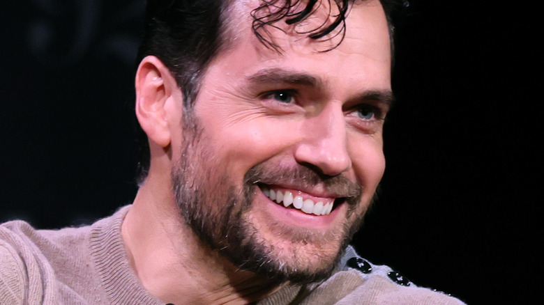 Henry Cavill smiling