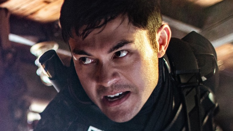 Henry Golding in "Snake Eyes: G.I. Joe Origins"