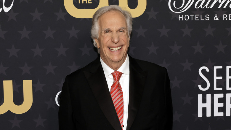 Henry Winkler laughing