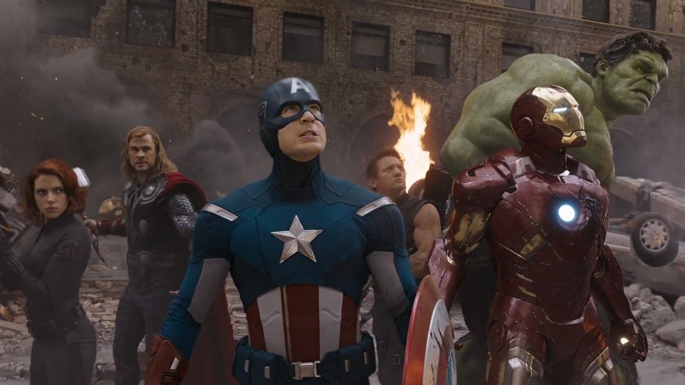 The Avengers assemble in The Avengers