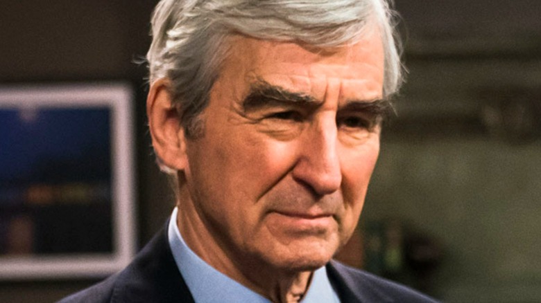 Jack McCoy squinting