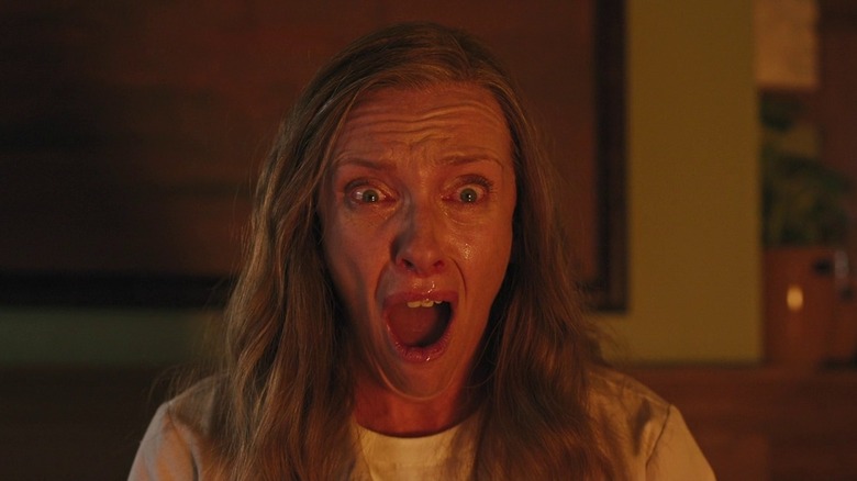 Annie crying and shocked