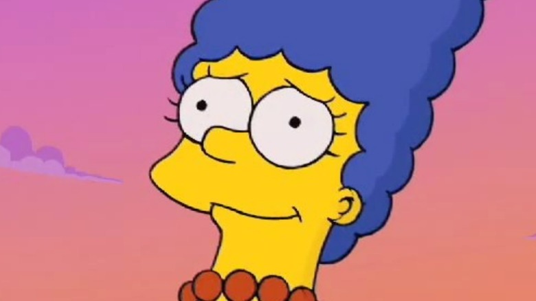 Marge Simpson smiling