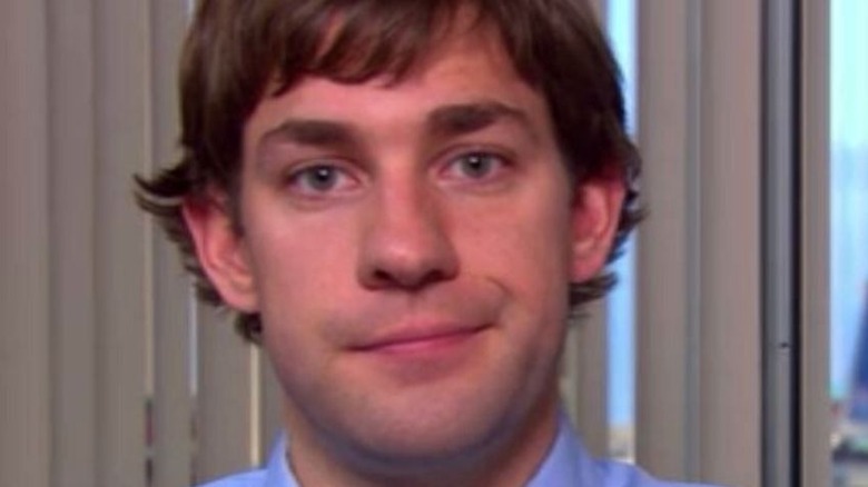 John Krasinski smirking