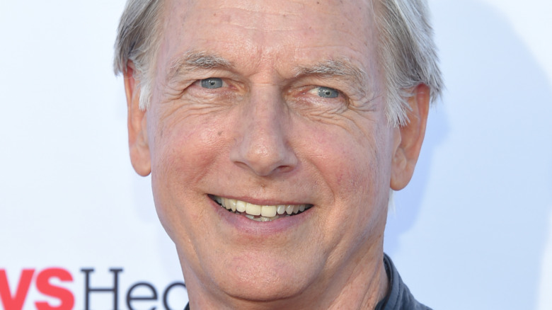 Mark Harmon smiling