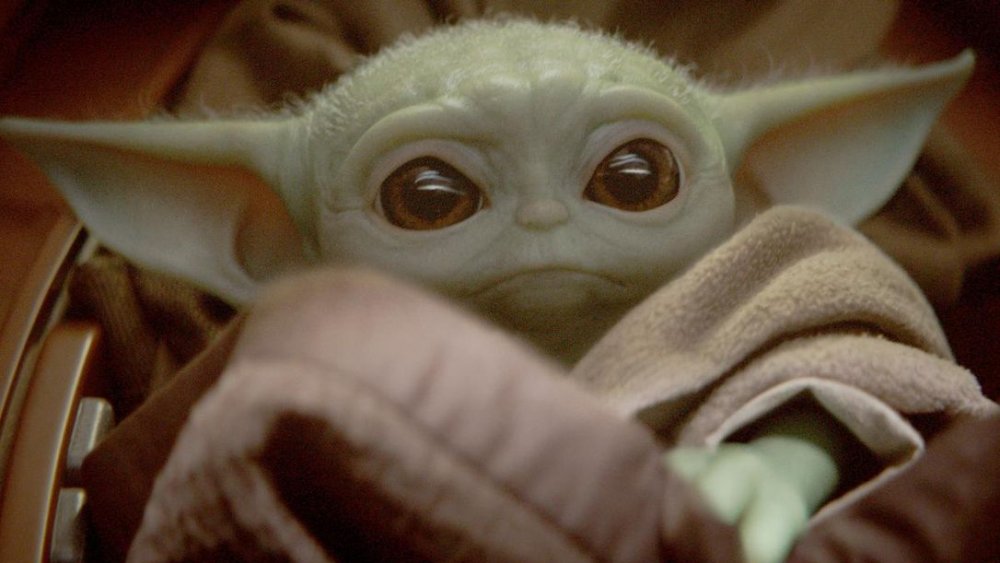 Baby Yoda from The Mandalorian