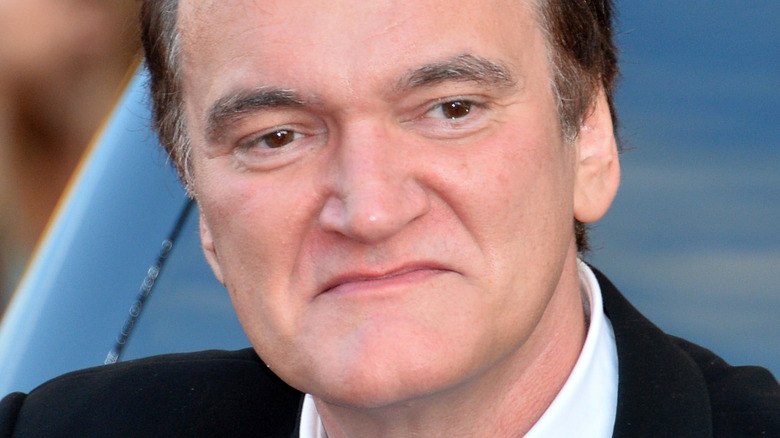 Quentin Tarantino attending premiere 