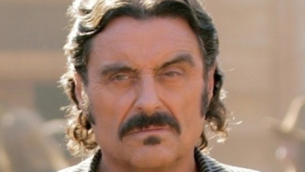 Ian McShane Al Swearengen glaring 