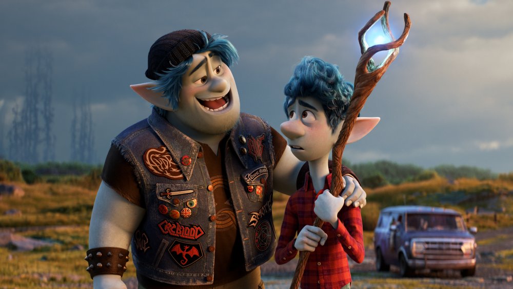 Barley and Ian Lightfoot in Pixar's Onward