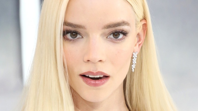 Anya Taylor-Joy with blonde hair