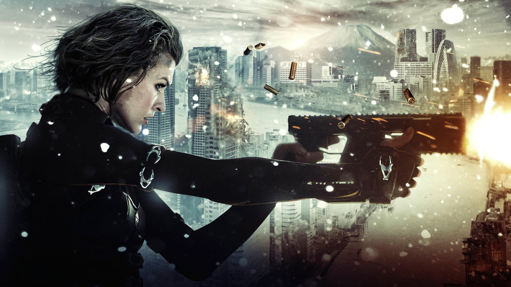 Milla Jovovich in Resident Evil