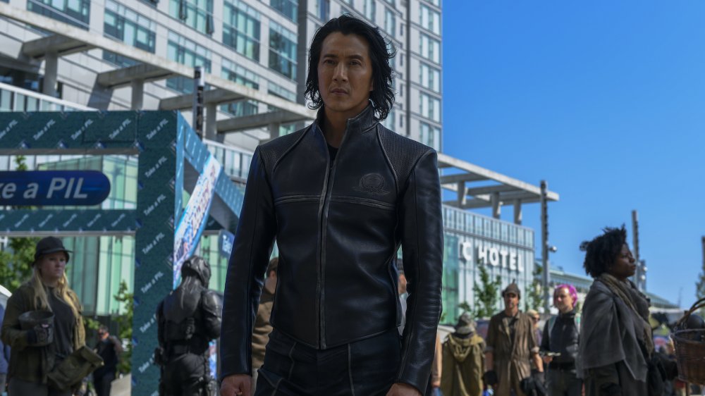 Will Yun Lee as Takeshi Kovacs on Altered Carbon