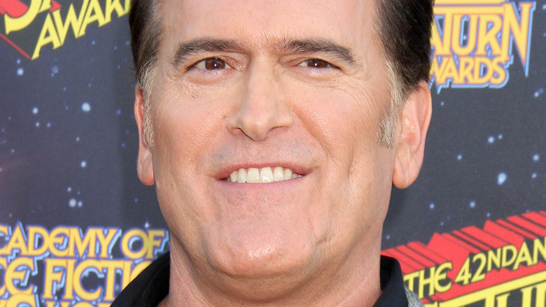 Bruce Campbell smiling