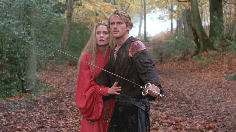 Westley and Buttercup in The Princess Bride
