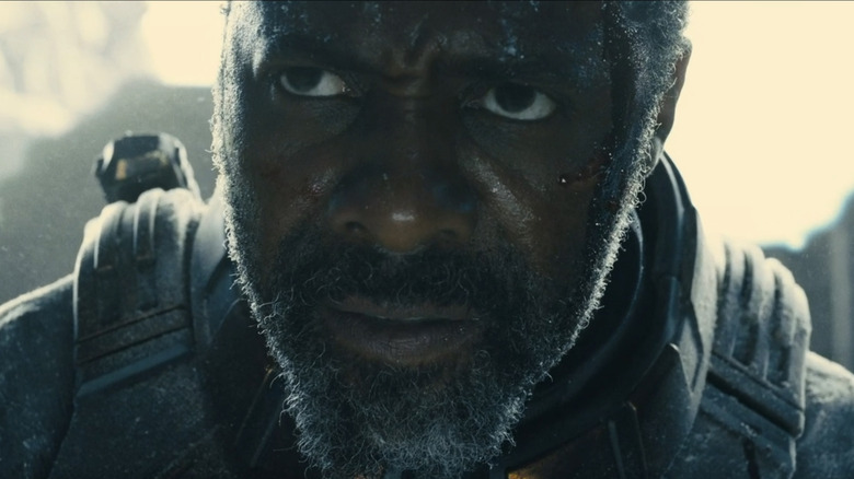Idris Elba squinting Suicide Squad