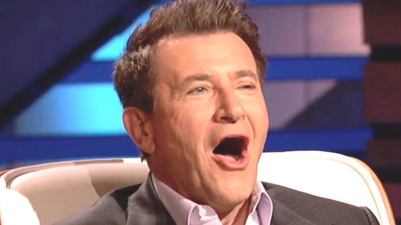 Robert Herjavec reacting 