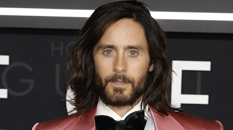 Jared Leto at the House of Gucci premiere