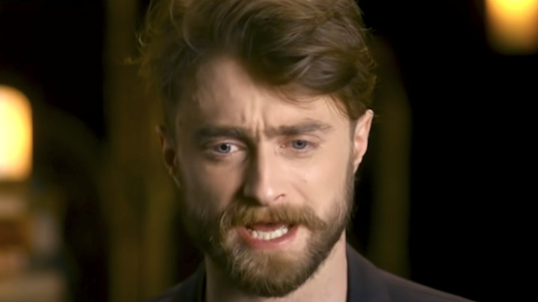 Daniel Radcliffe talking