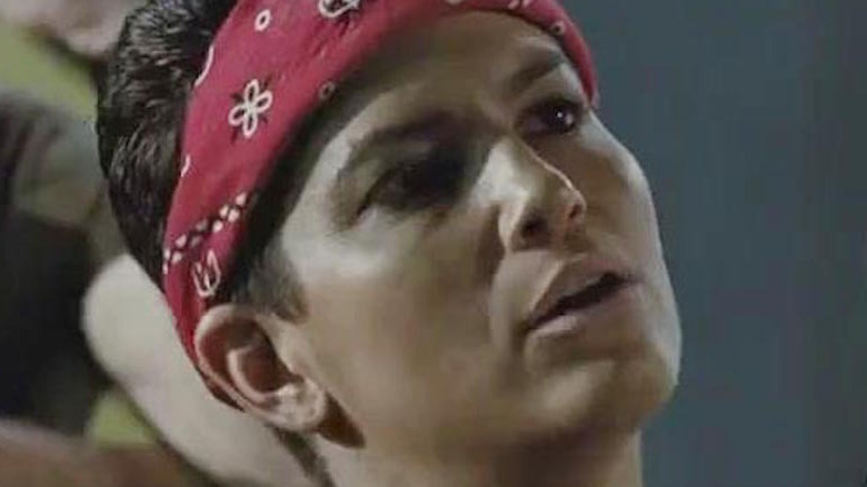 Vasquez in bandana in 'Aliens'