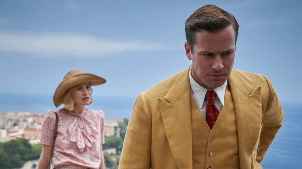 Lily James and Armie Hammer in Rebecca