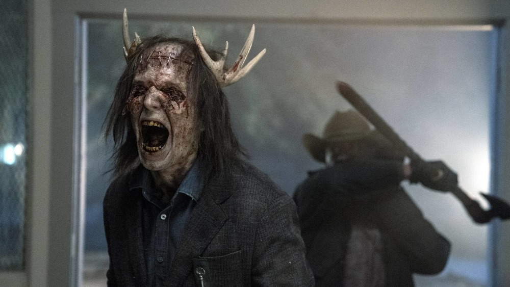 Walker in antlers