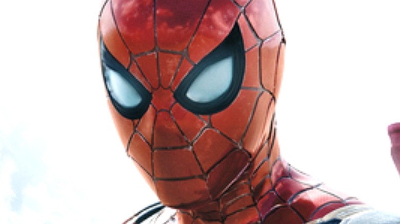 Spider-Man in mask
