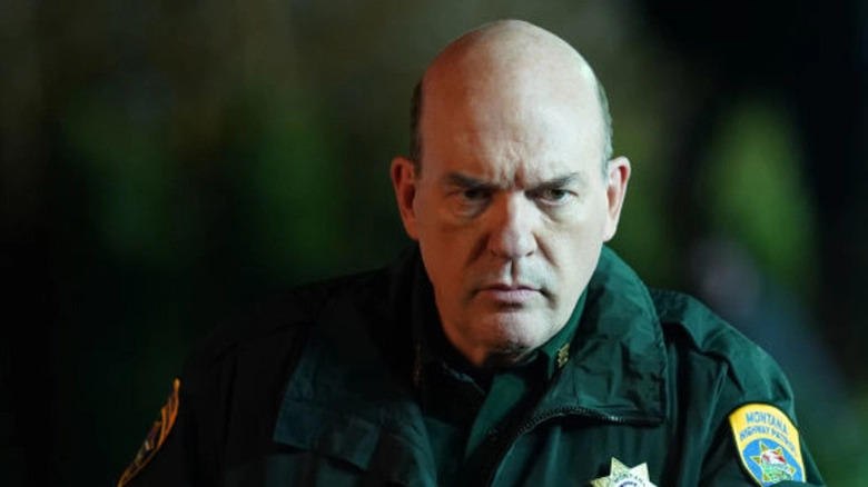 Legarski scowls on duty