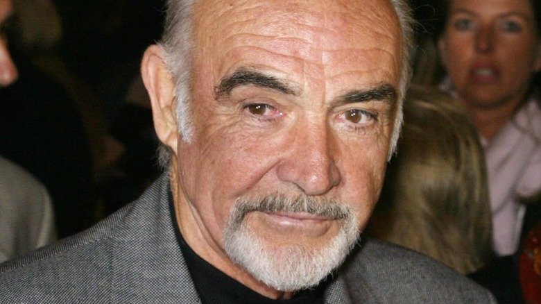 Sean Connery staring