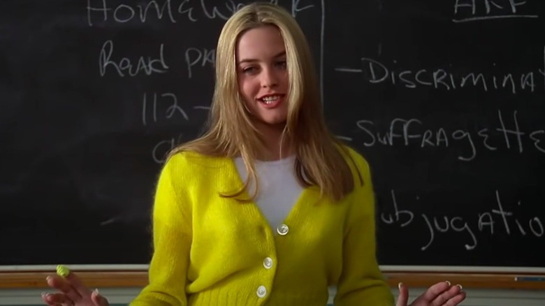 Alicia Silverstone appears in Clueless 