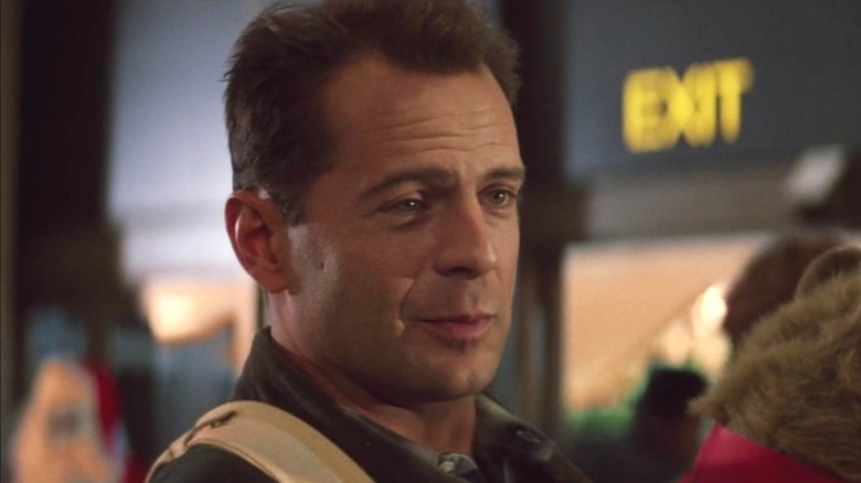 John McClane at the airport