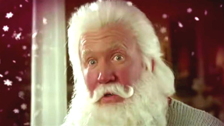 Tim Allen surprised as Santa Claus