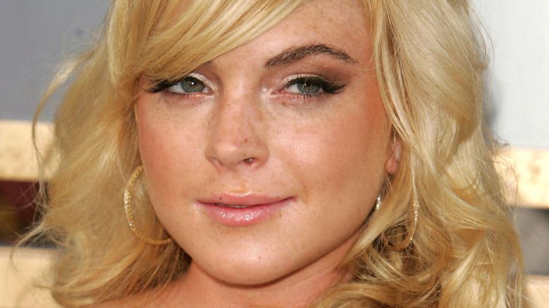 Lindsay Lohan at an event